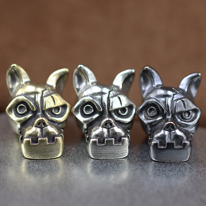 Bulldog Head Brass Knife Bead  - огляд і ціна Edc Carry Kit