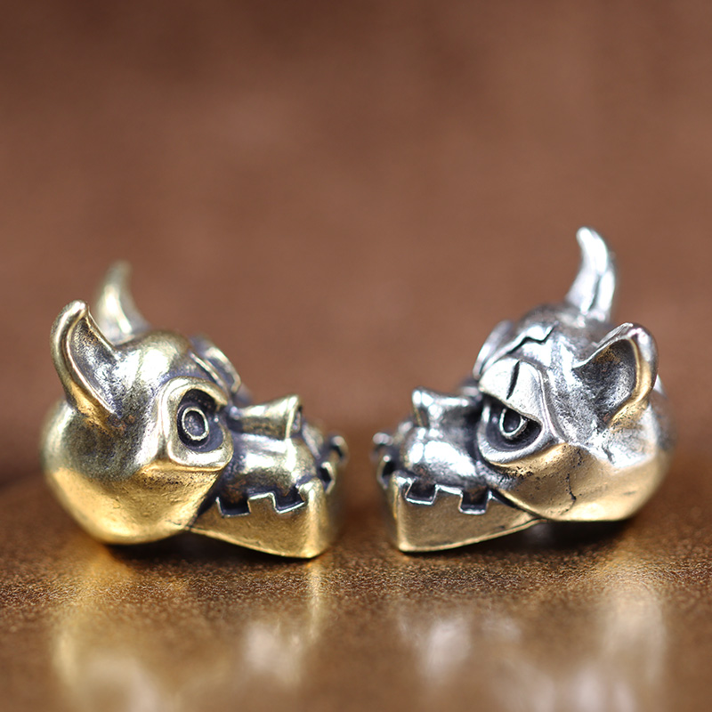 Bulldog Head Brass Knife Bead  - огляд і ціна Edc Carry Kit